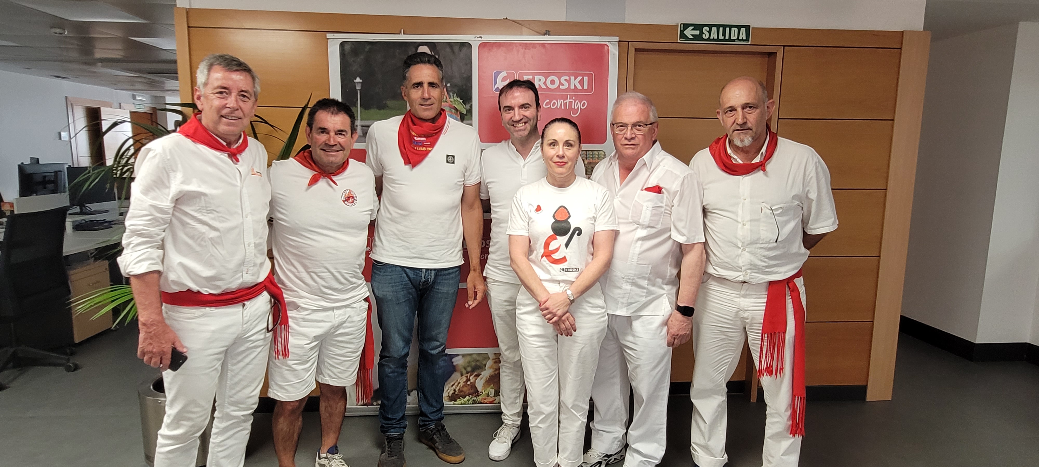 SAN FERMIN 2023. EL PA&Ntilde;UELO DEL 25&ordm; ANIVERSARIO